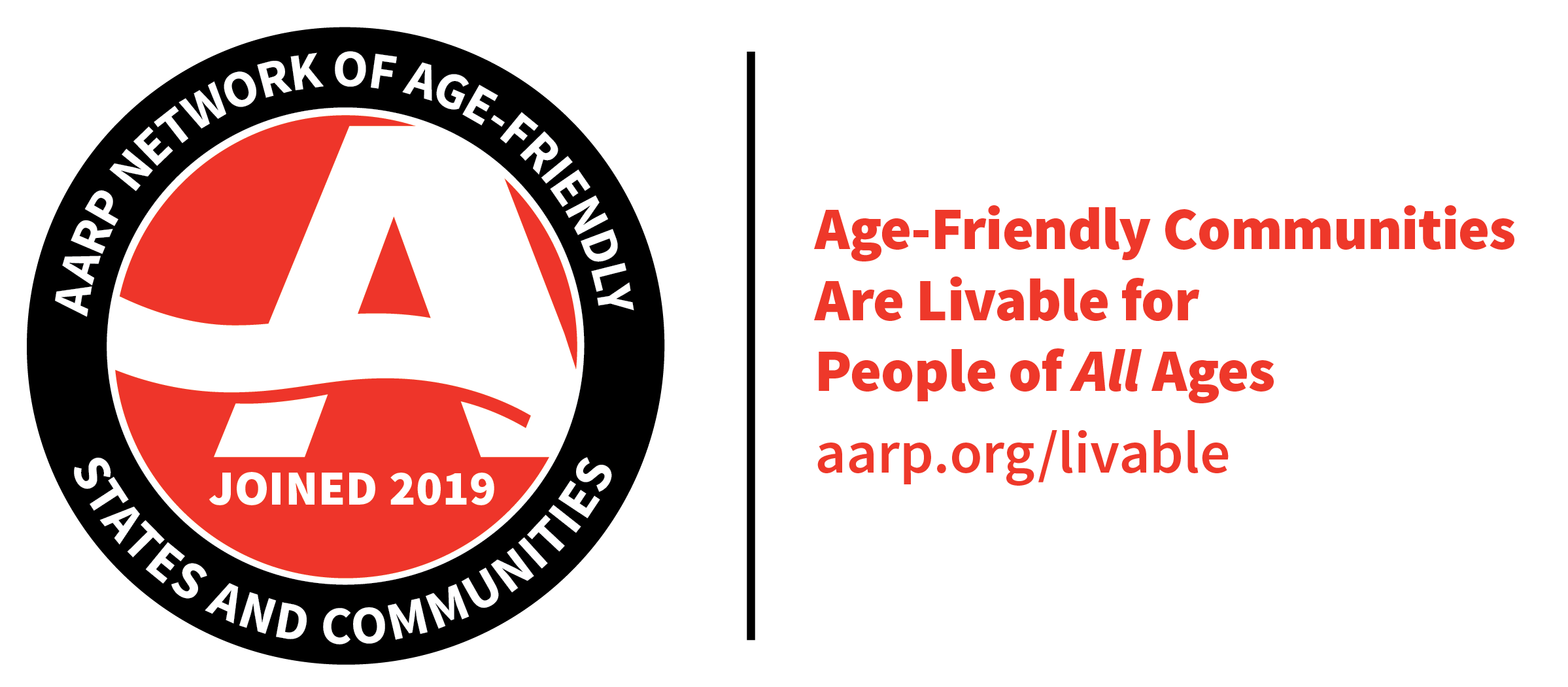 AARP Age-Friendly Community Logo