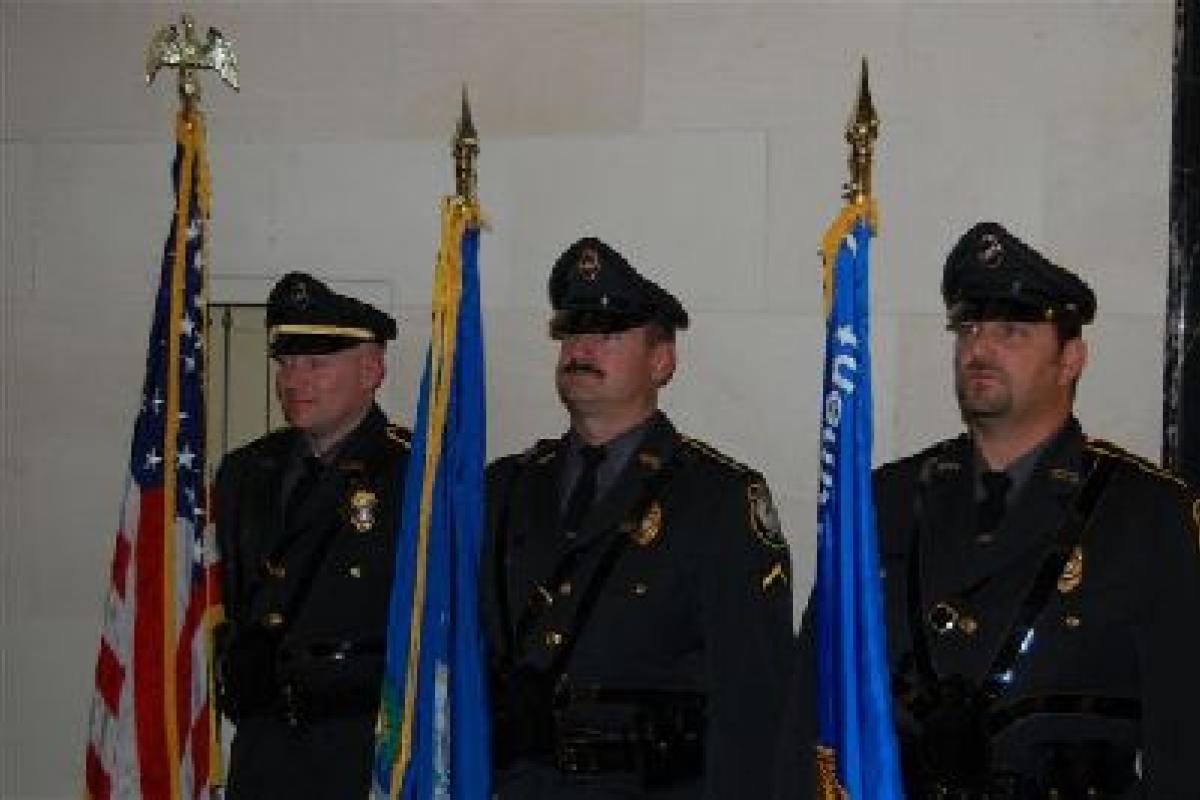 Town of Simsbury Police Honor Guard.