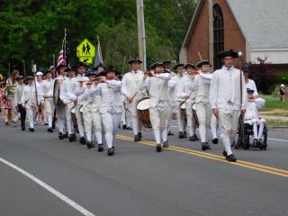 Photo of Colonial marching band